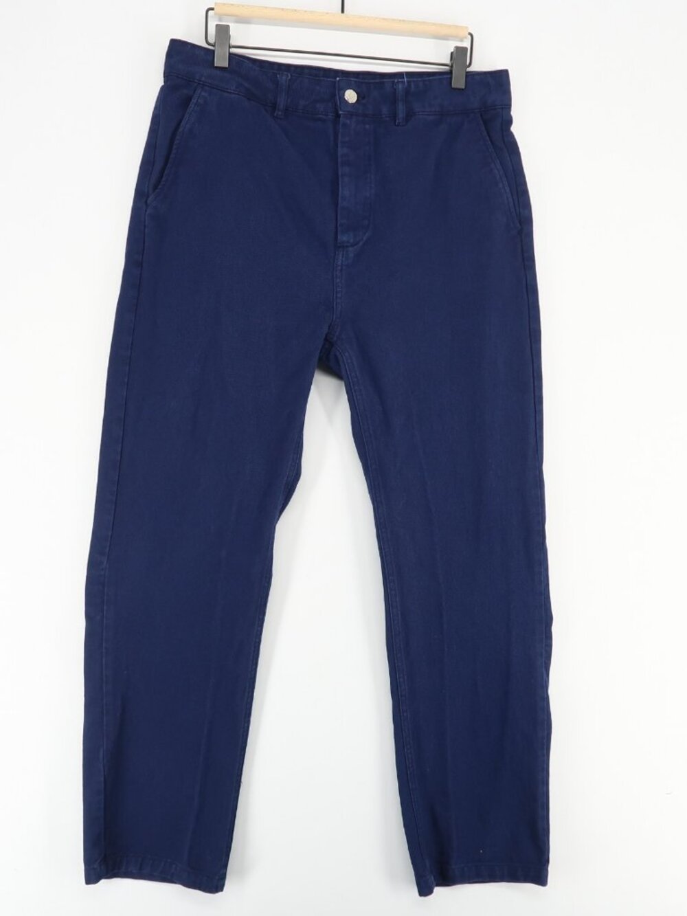Zara‎ Chino Pants Mens 32 Navy Blue The Spanish King Special Edition Capsule